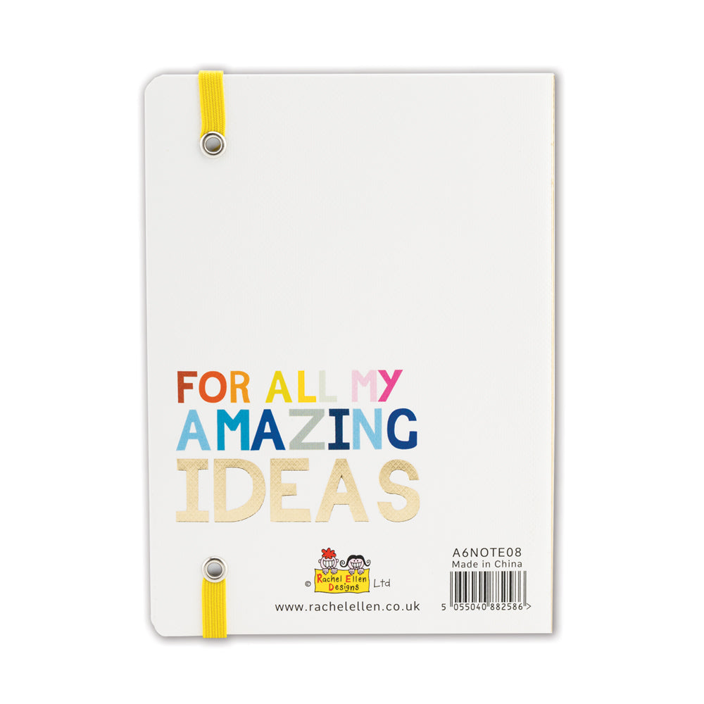 A6 Perfect Bound Notebook - Big Text