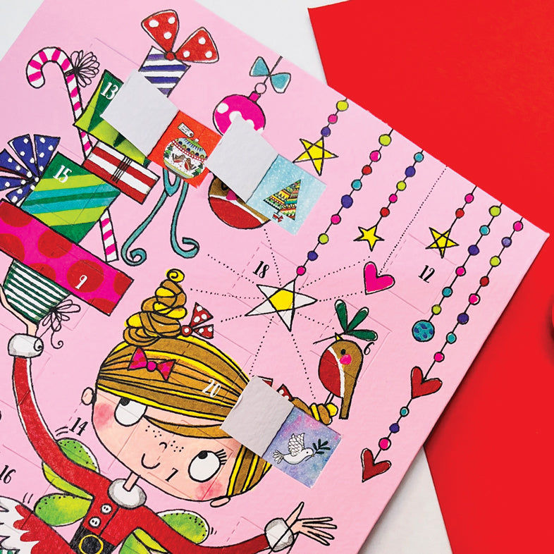 Advent Calendar Card - Fairy & Reindeer
