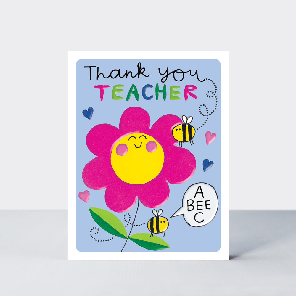 Academic Hey! - Thank You Teacher/Flower