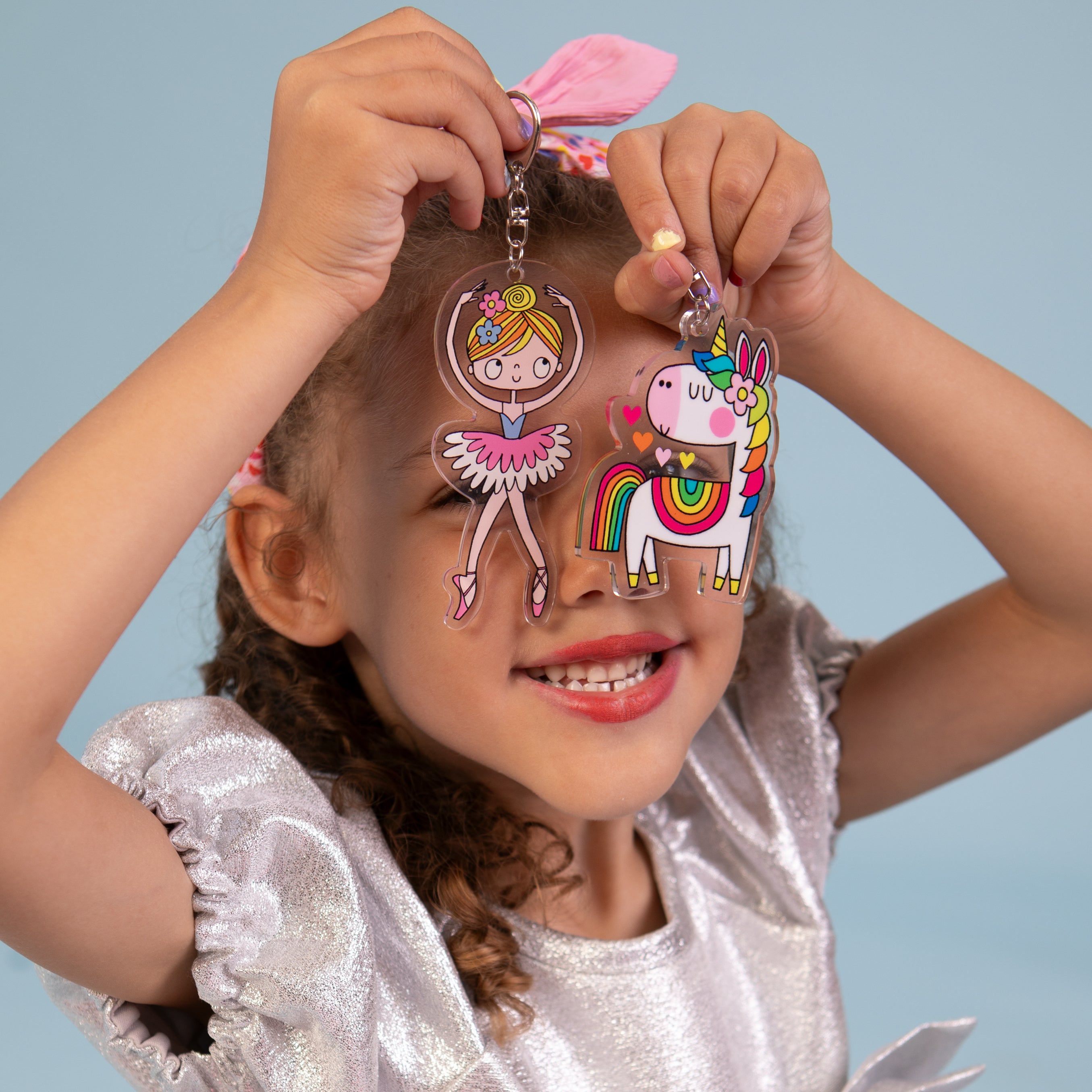Acrylic Keyrings - Unicorn