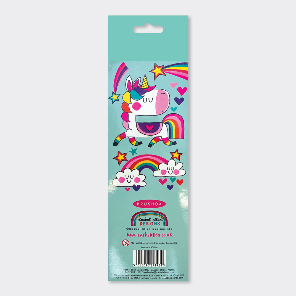 Unicorn Hairbrush - Blue