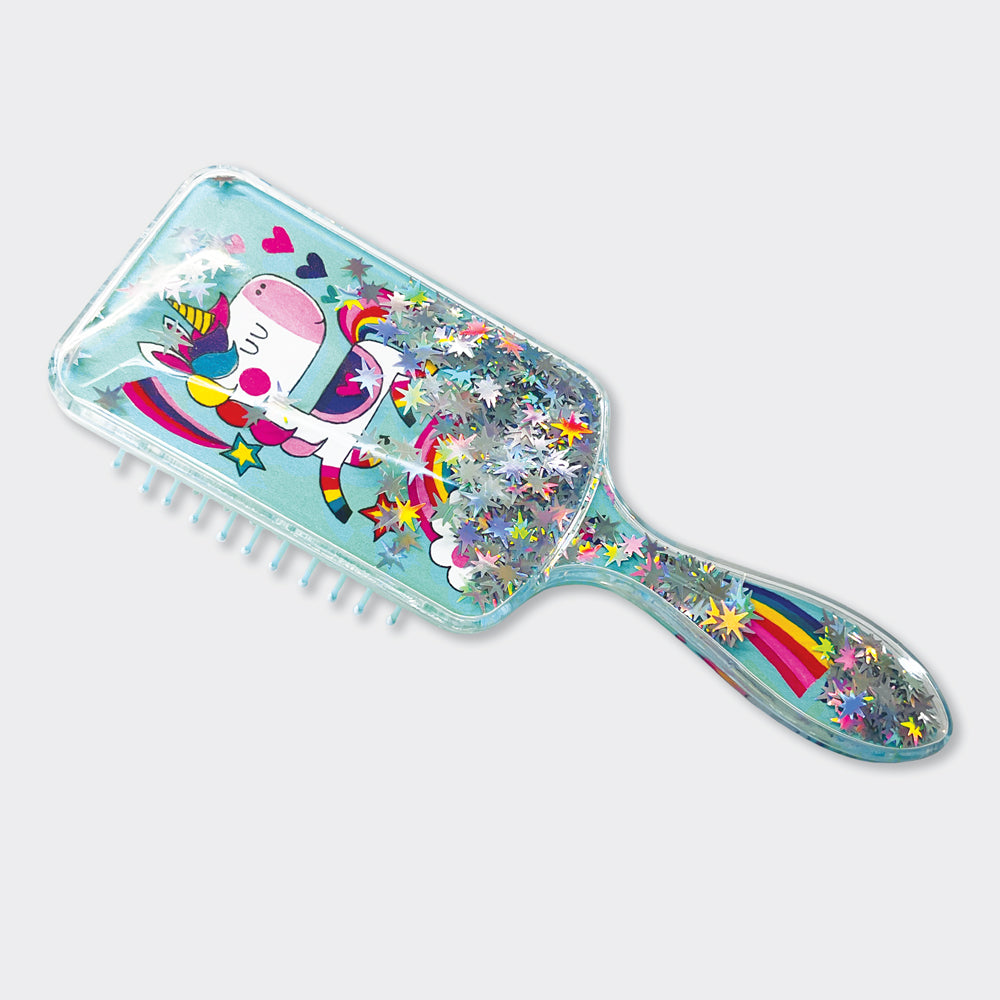 Unicorn Hairbrush - Blue