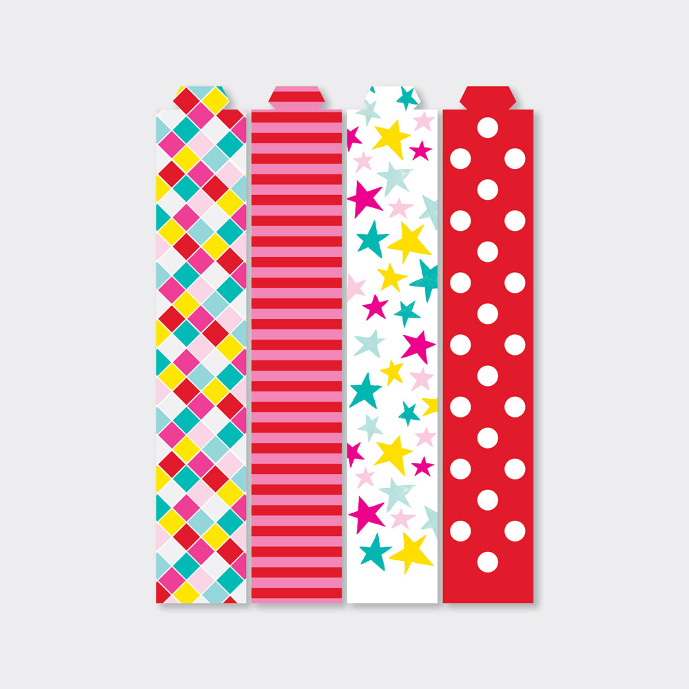 Patterned Party Paper Chain Kit