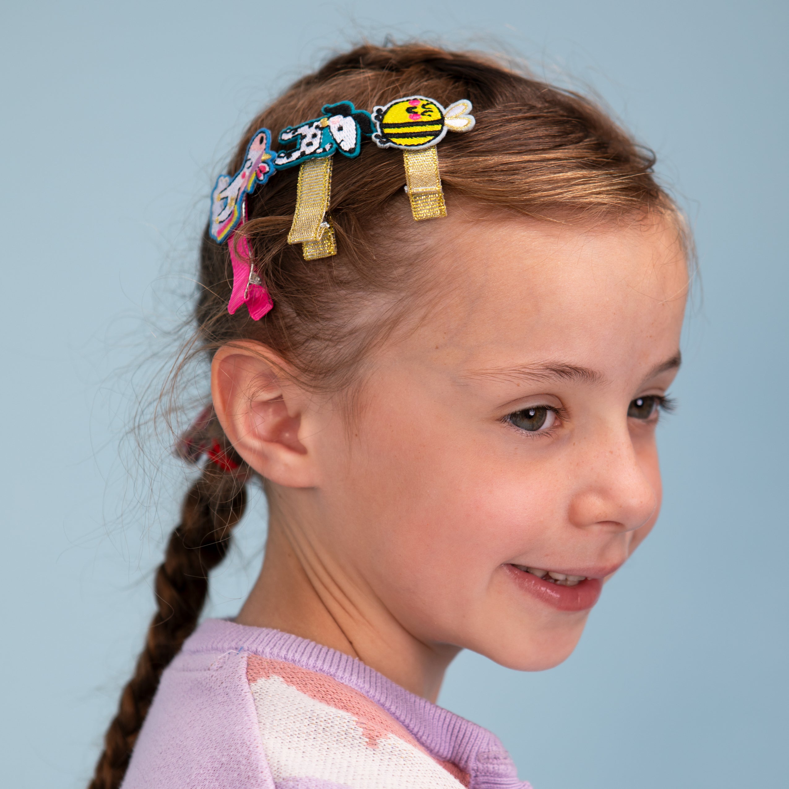 Hair Clips - Bee/Flower