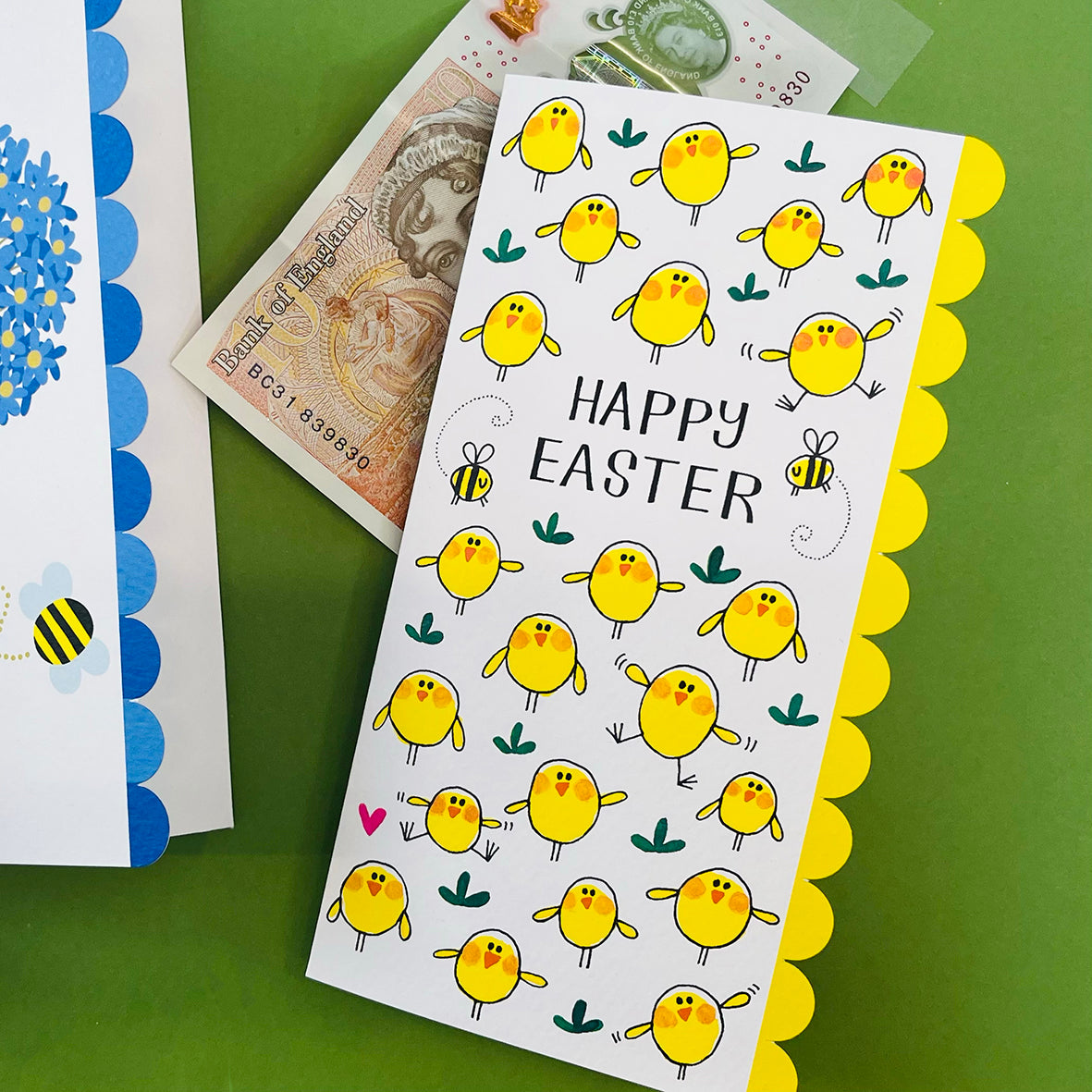 Easter Money Wallet Card- Happy Easter/Chicks