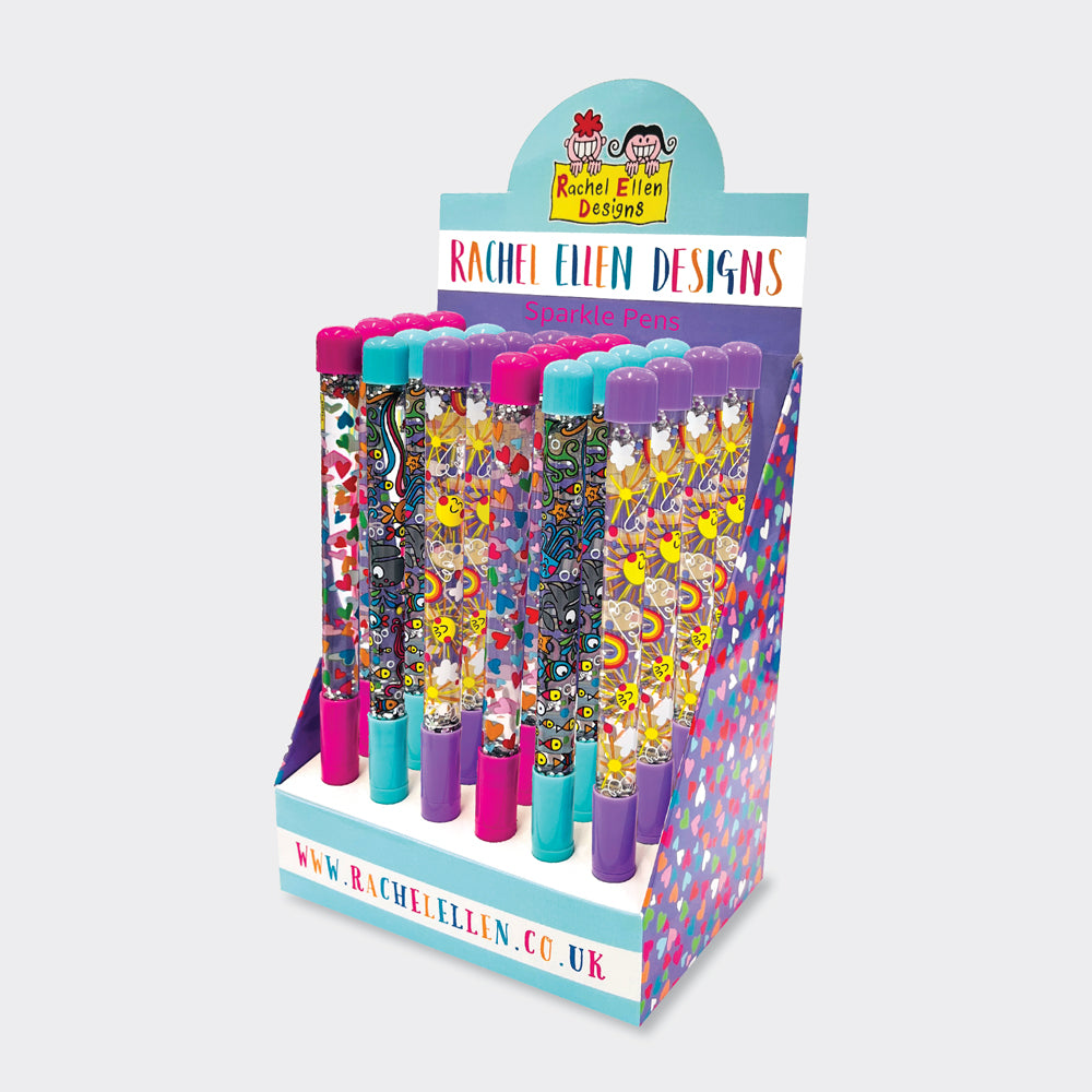 Glitter pen CDU (Under the Sea/Hearts/Sunny Days)
