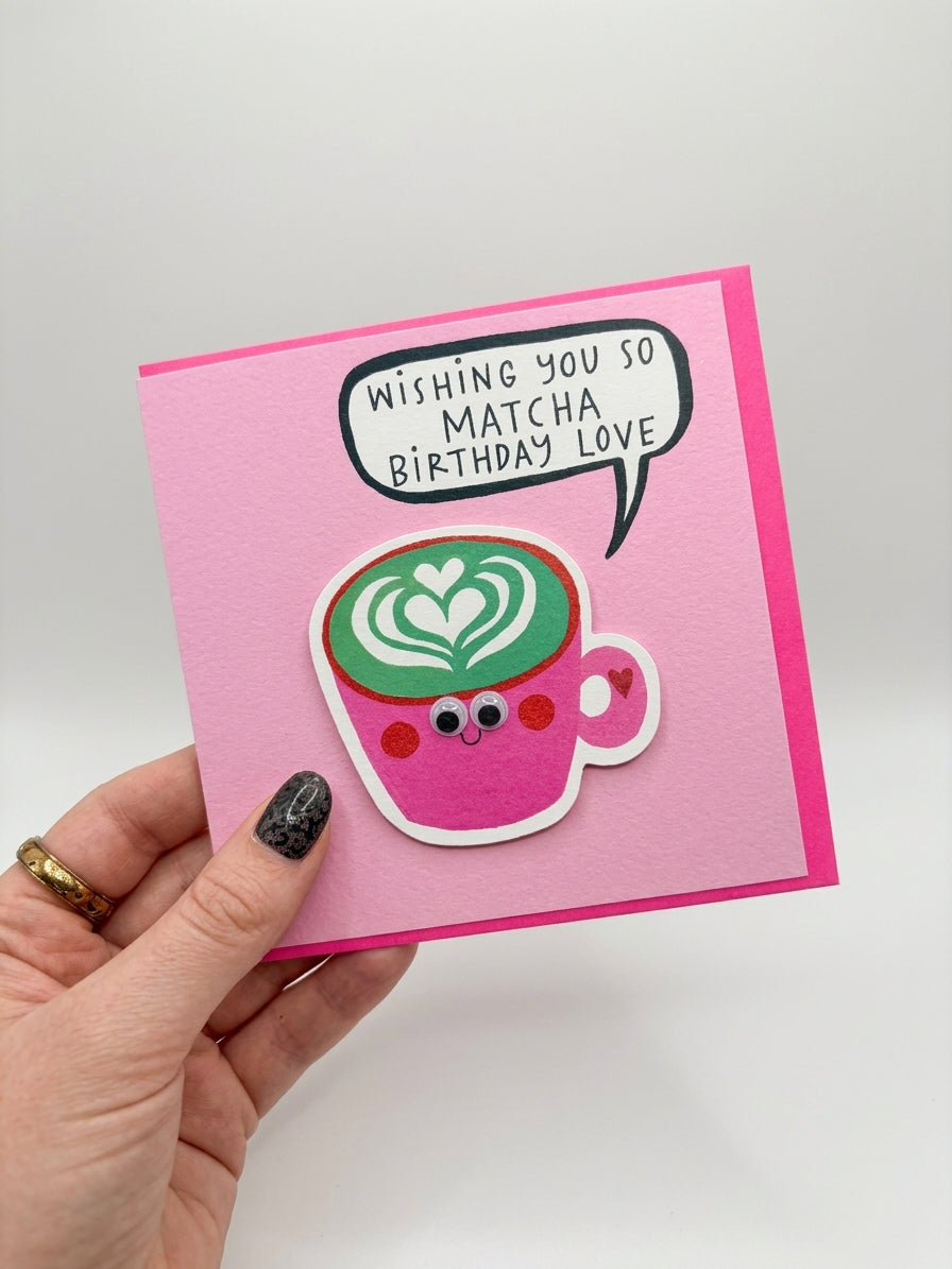 Little Nuggets - Matcha Birthday Love Birthday Card