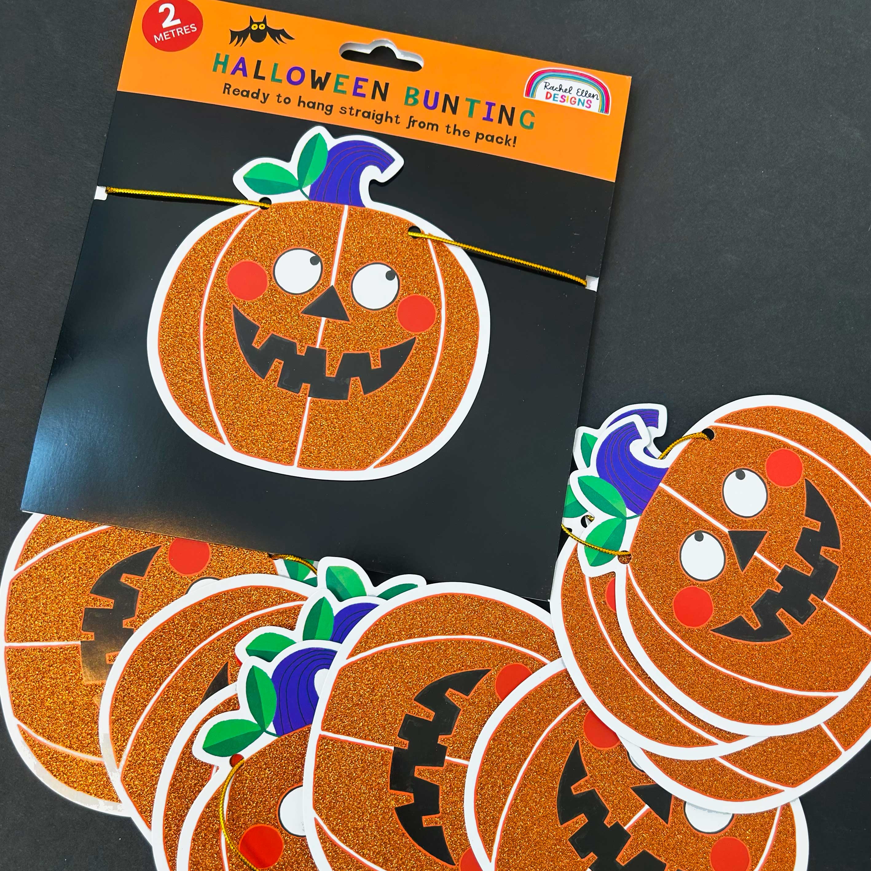 Halloween Pumpkin Bunting