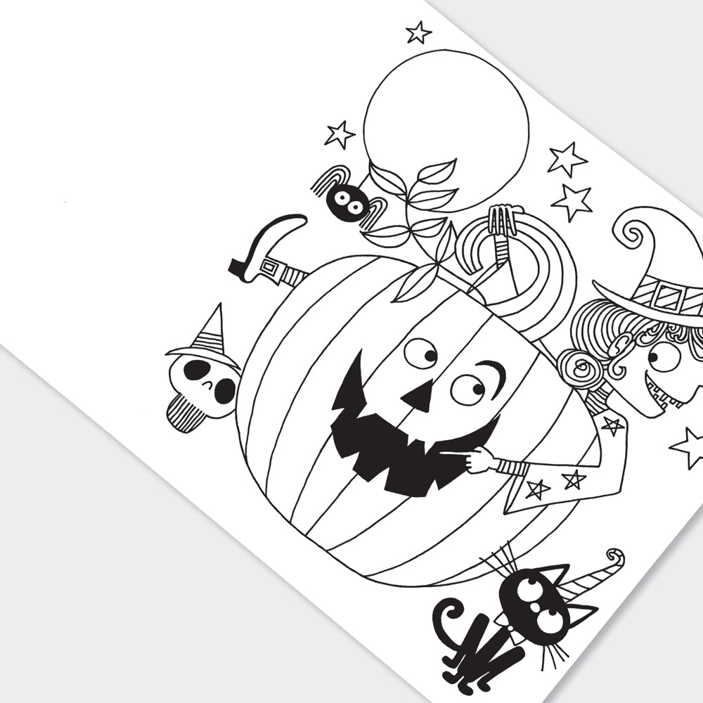 Halloween Colouring Book