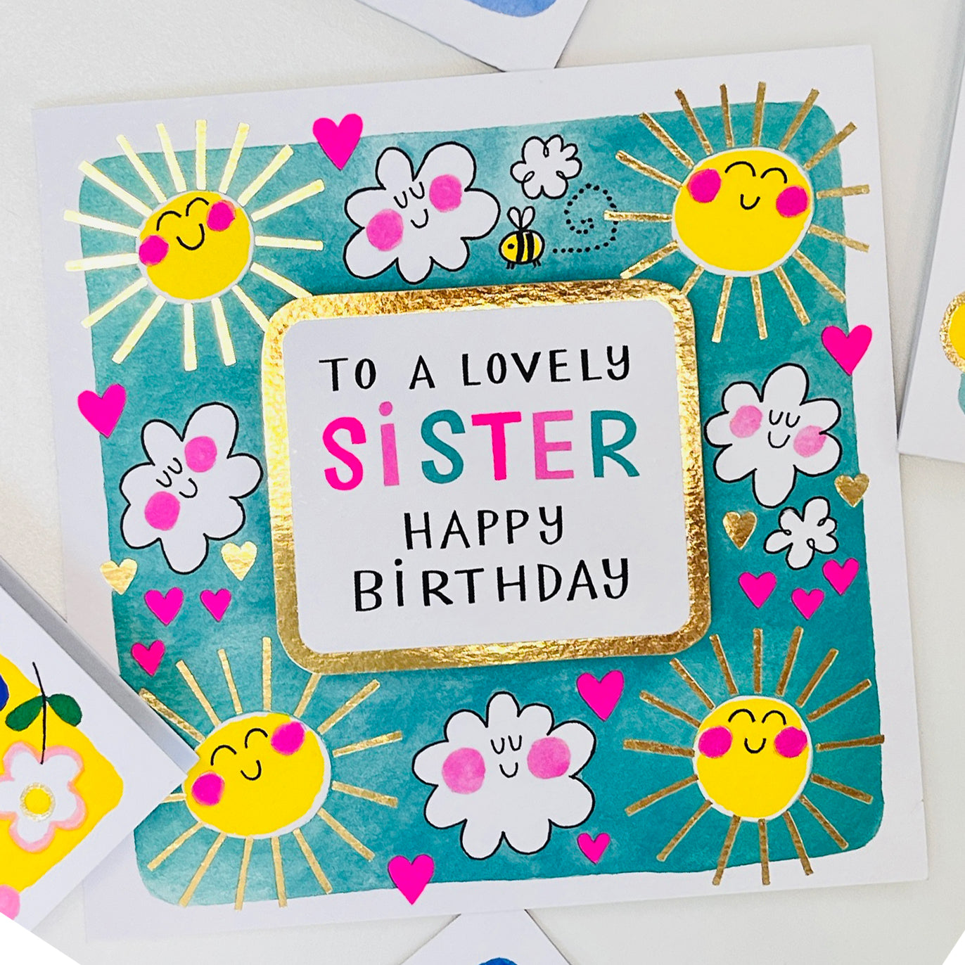 Rhubarb - To a Lovely Sister Happy Birthday