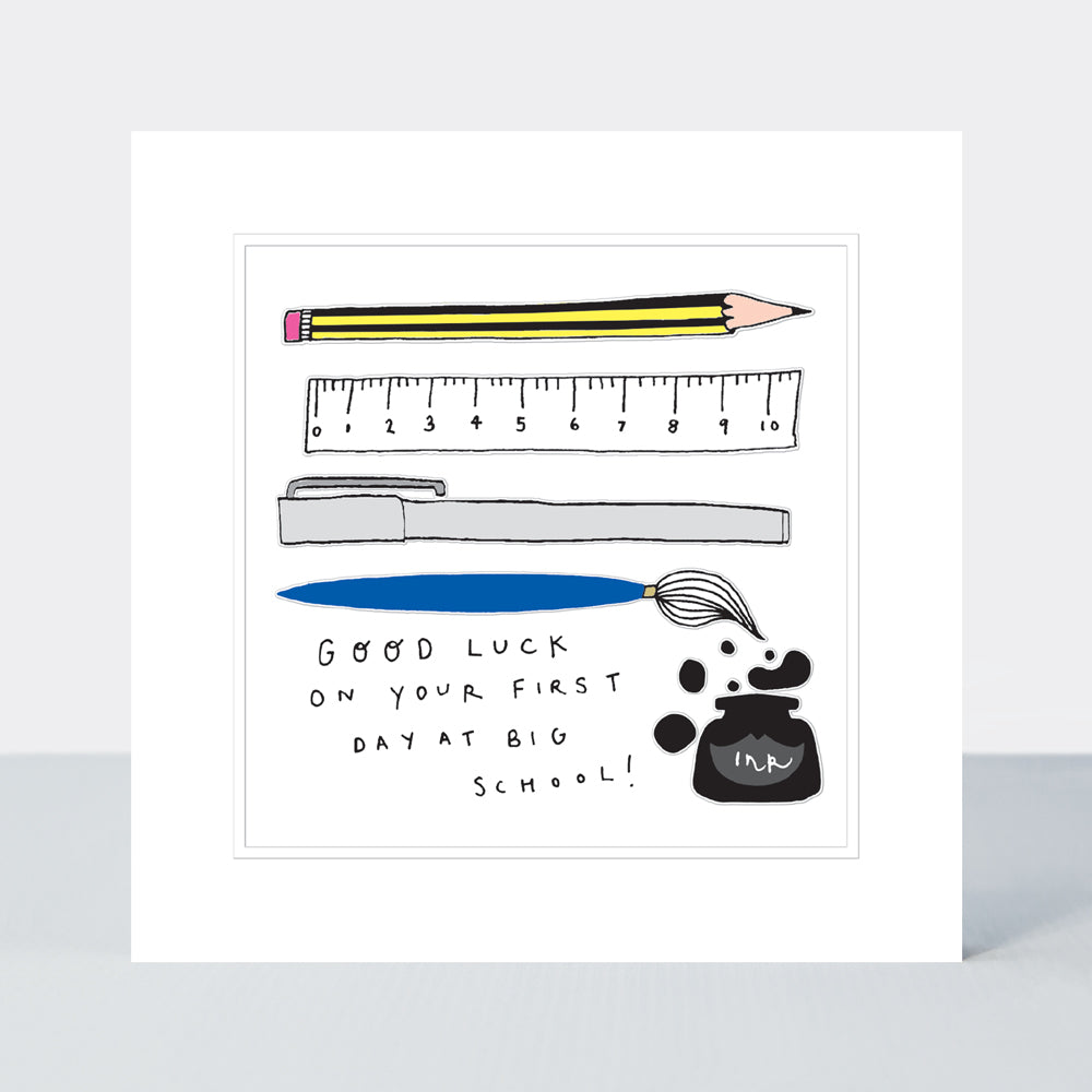 Pocket Rocket - Good Luck at Big School-Stationery Set