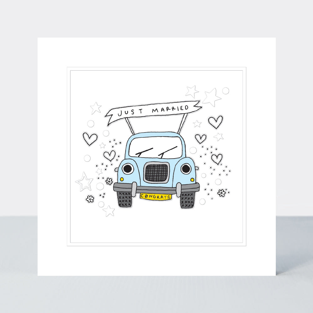 Pocket Rocket - Just Married Congratulations/Wedding Car