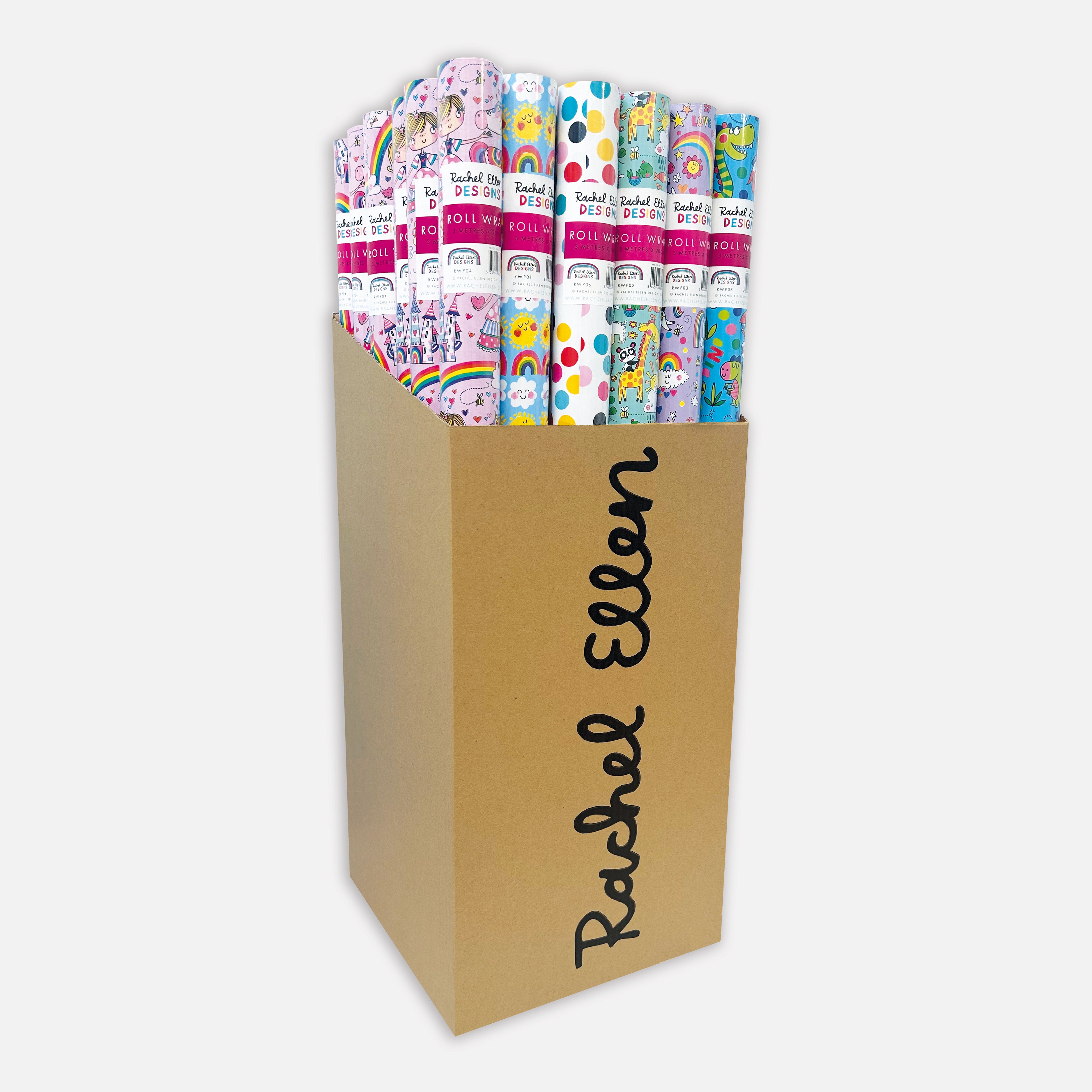 Roll Wrap Bin (1 x free with every 36 rolls)