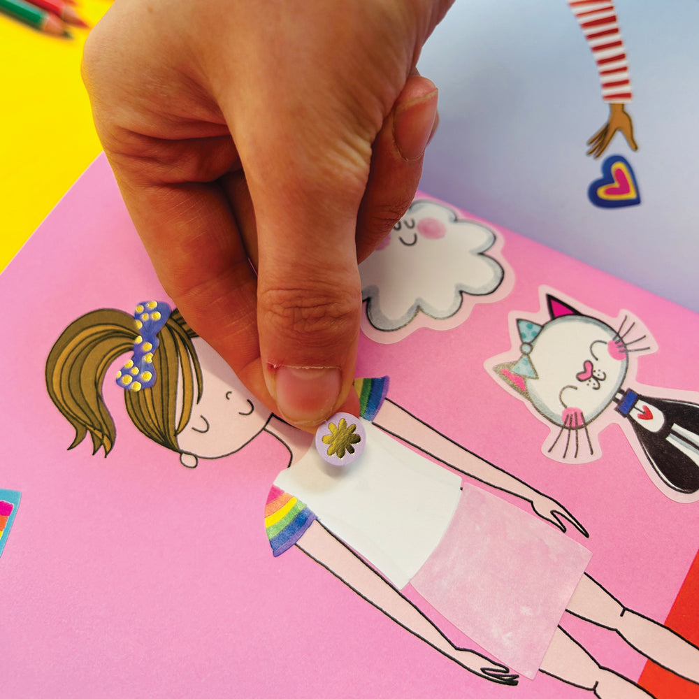 Sticker Scene Book - Dress Up GRL PWR