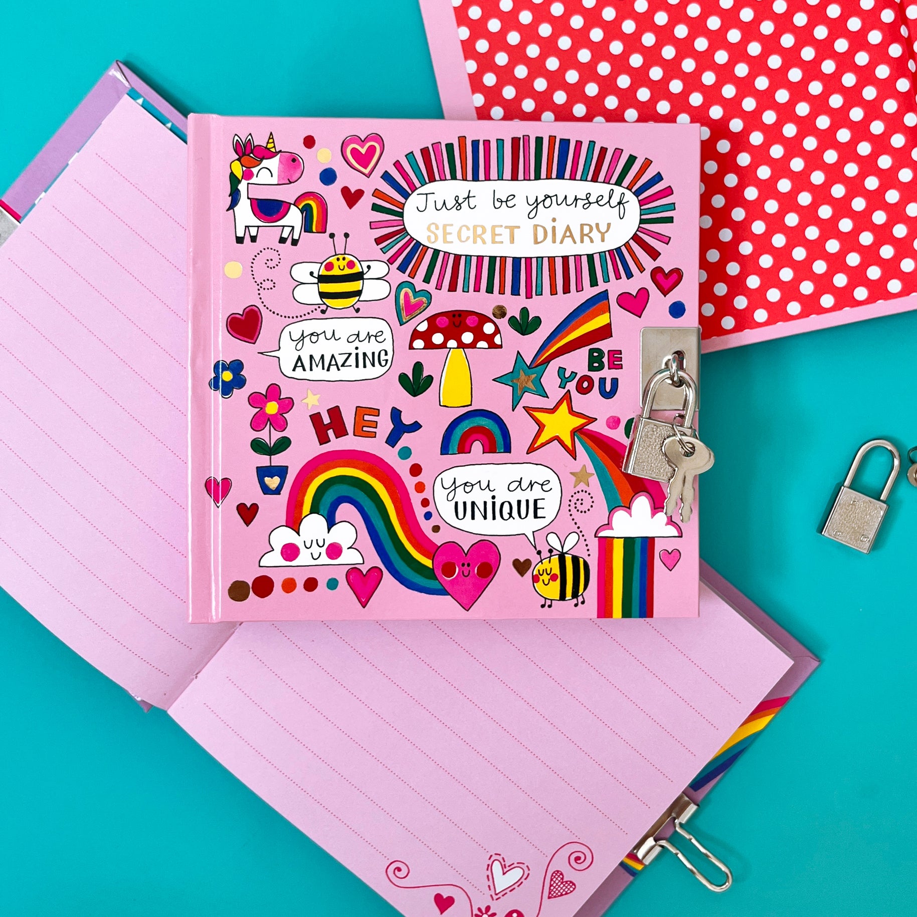Secret Diary - Unicorns, Rainbows & Bees/Just Be Yourself