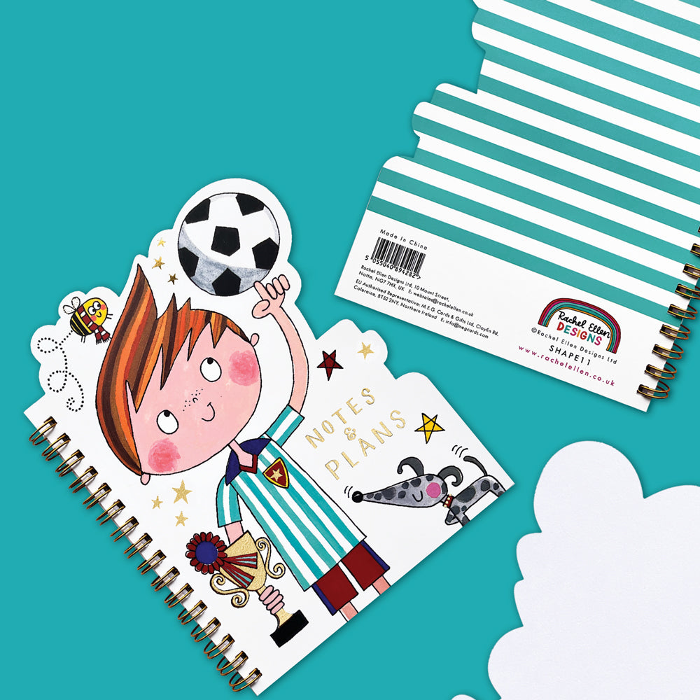 Shaped Notebooks - Footballer