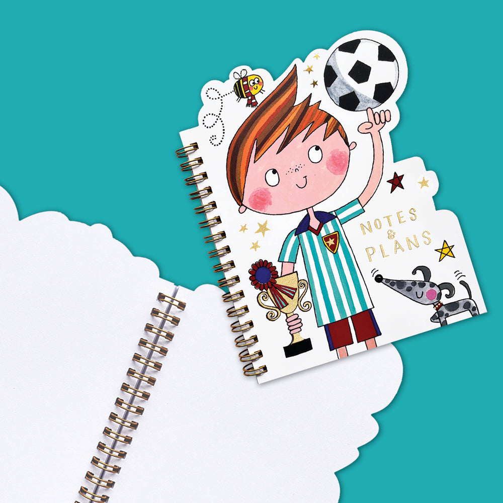 Shaped Notebooks - Footballer