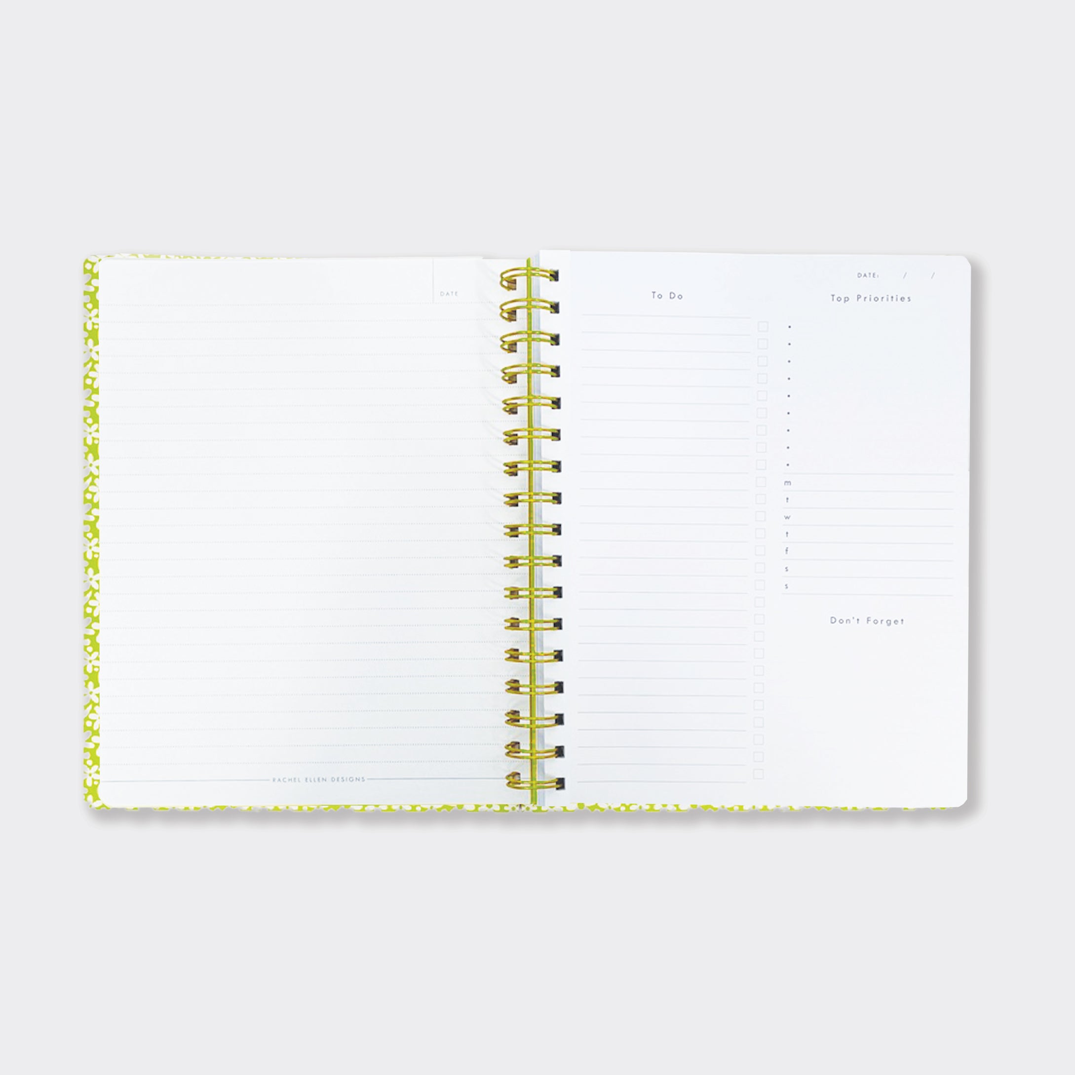 Wiro Notebook - Planner/Florals