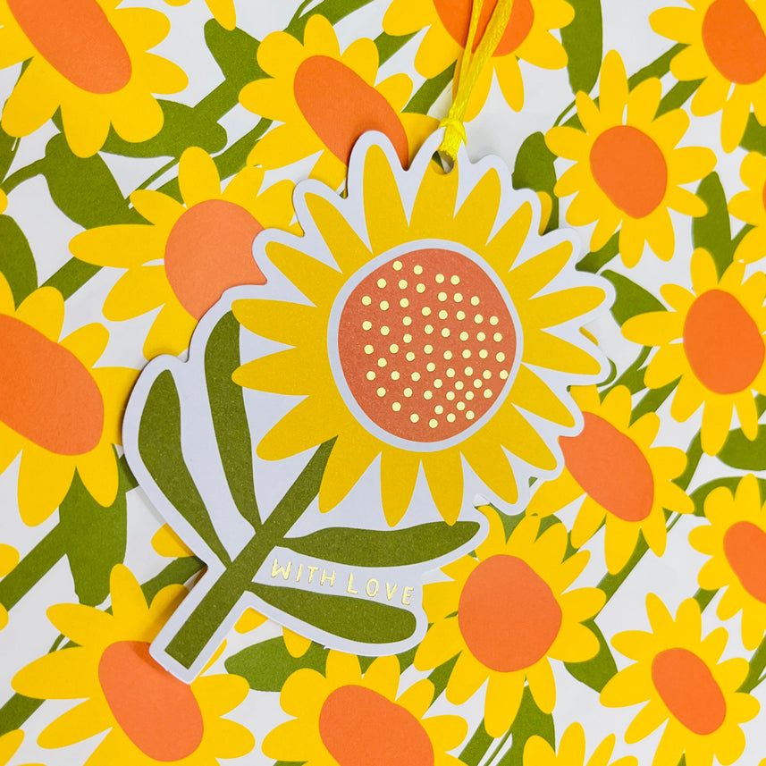 Gift Tags - Sunflower