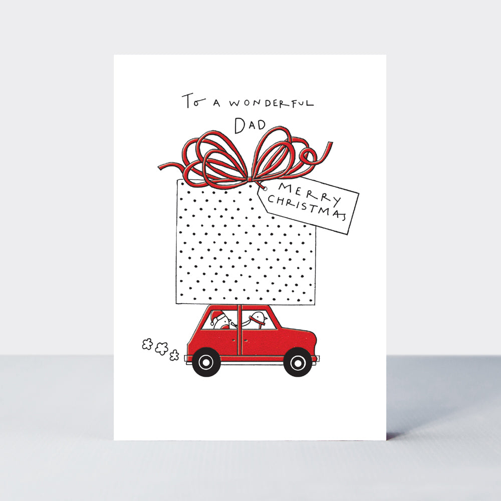 Almond - Dad/Car With Big Present