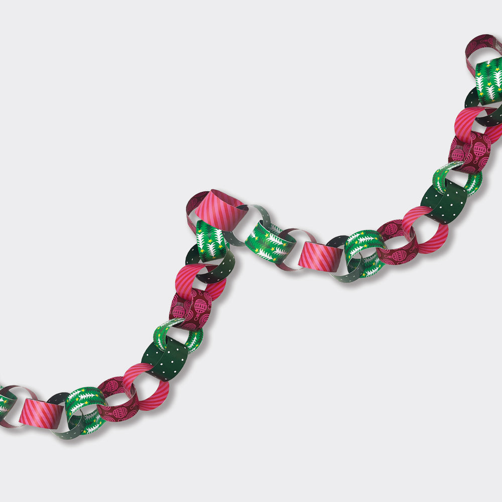 Paper Chains - Trees & Baubles