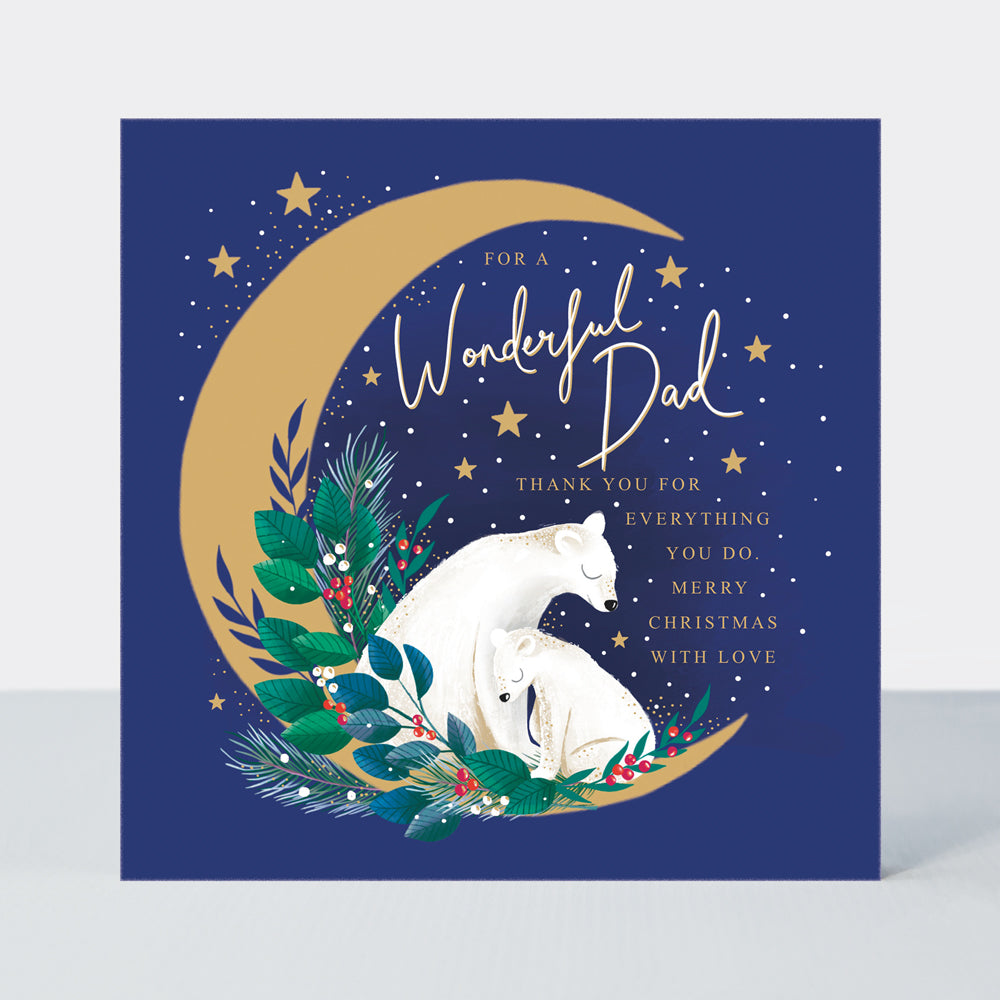 Cosy Christmas - Wonderful Dad/Polar Bears In Moon