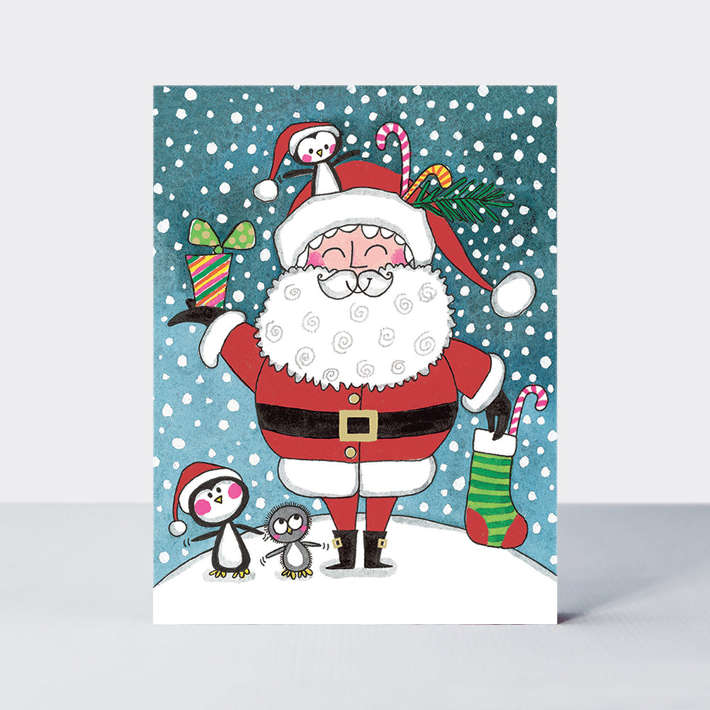 Rectangular Christmas Boxes - Santa/Snowman