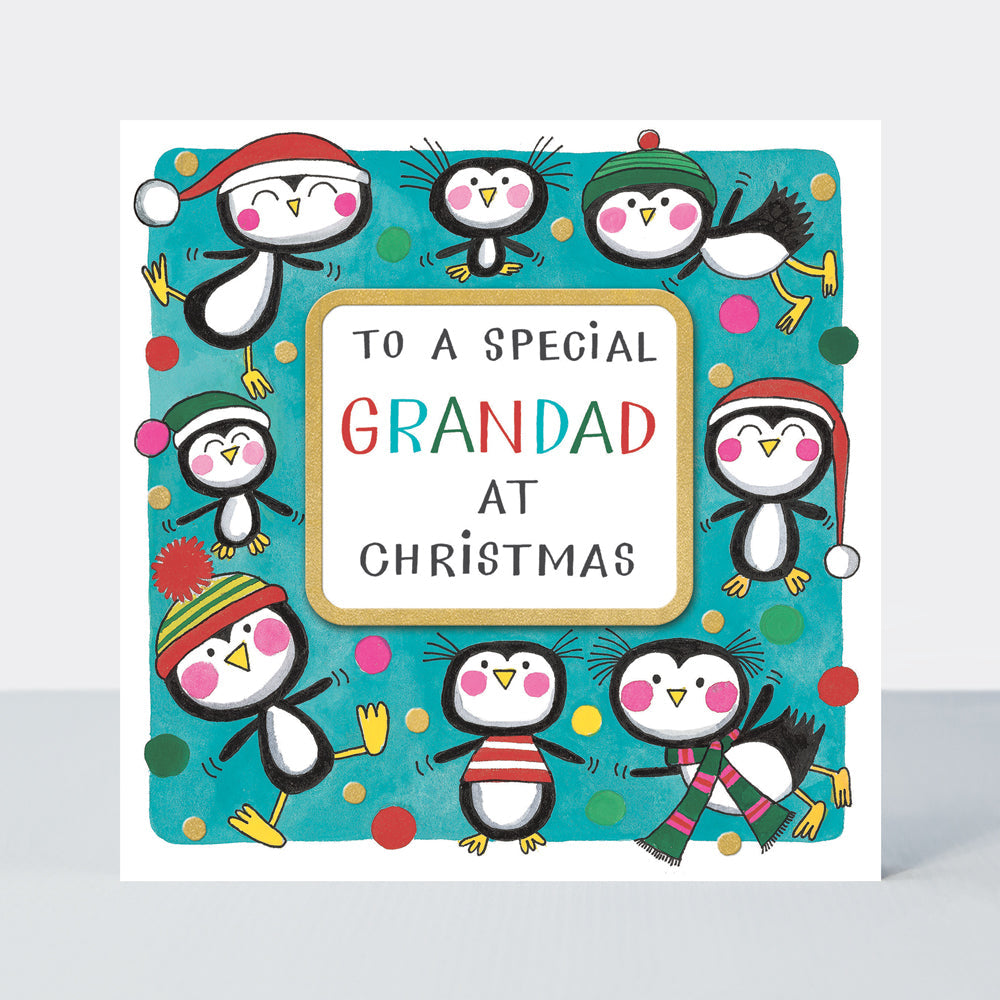 Christmas Rhubarb - Special Grandad/Penguins