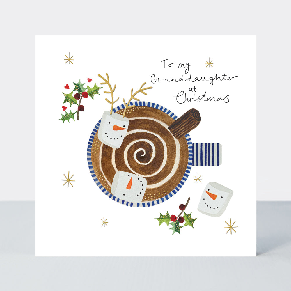 Yule Log - Granddaughter/Christmas Hot Chocolate