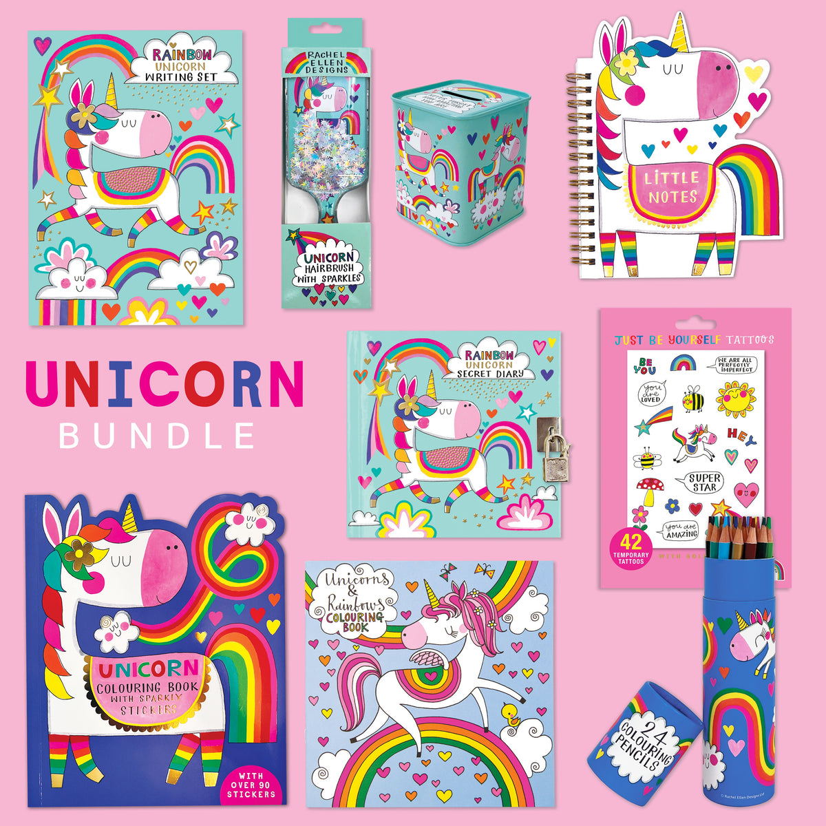 Rainbow Unicorn - Themed Collection Bundle