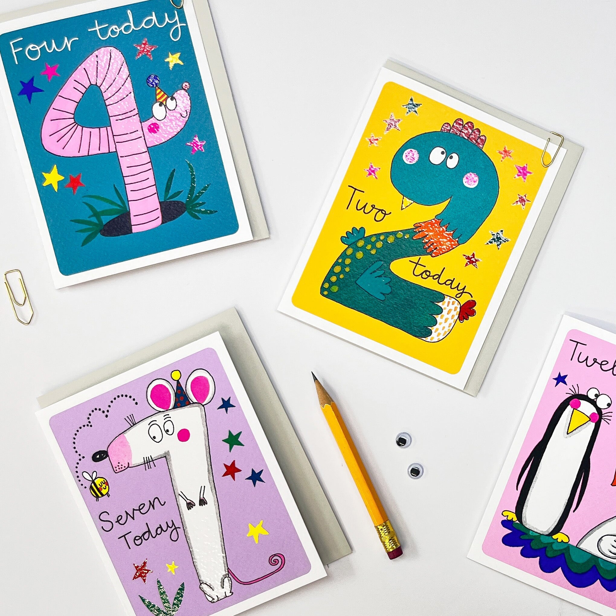 Age Cards For Children