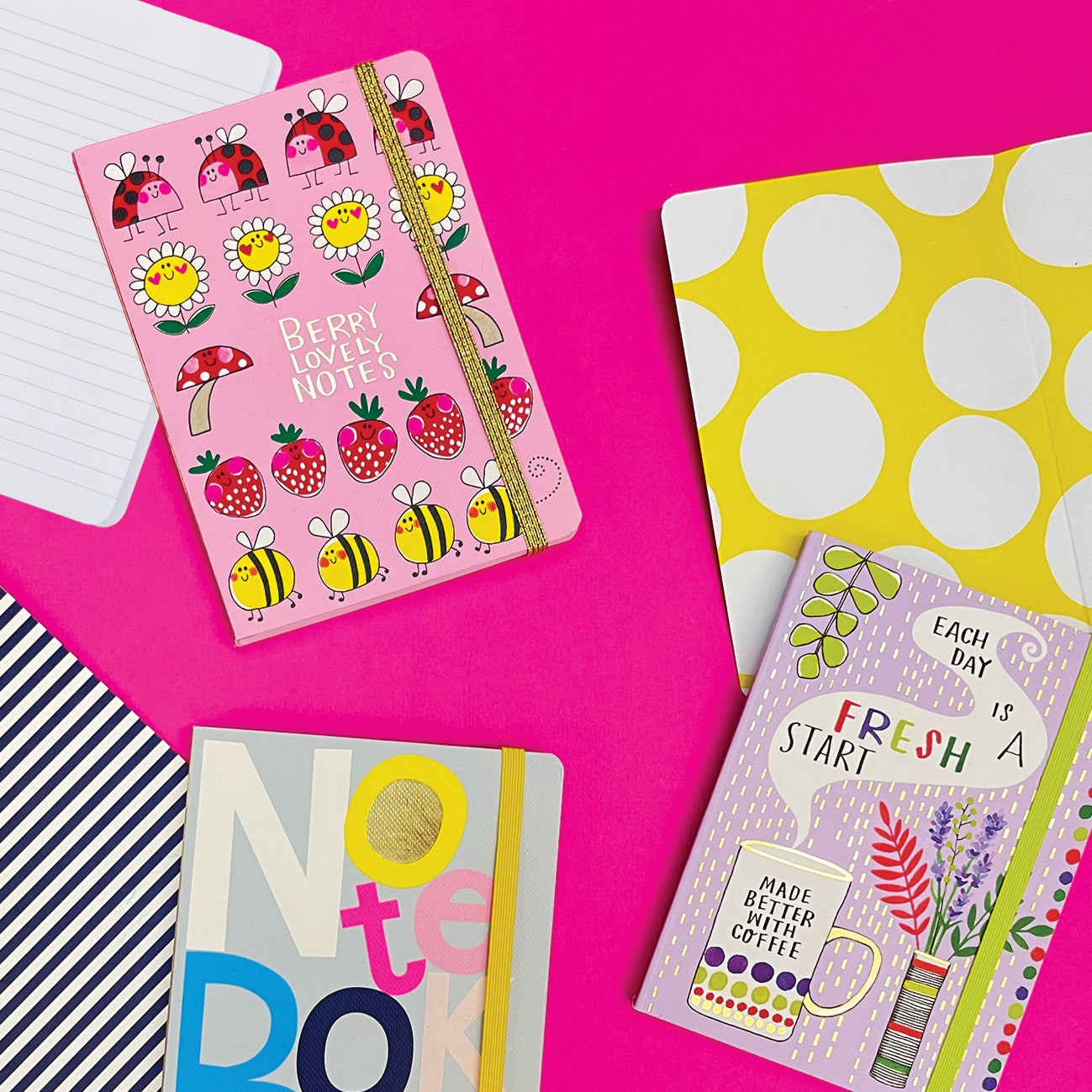 Notebooks And Led Wholesale Notebooks | Design-Led Trade Stationery | Rachel Ellen ...