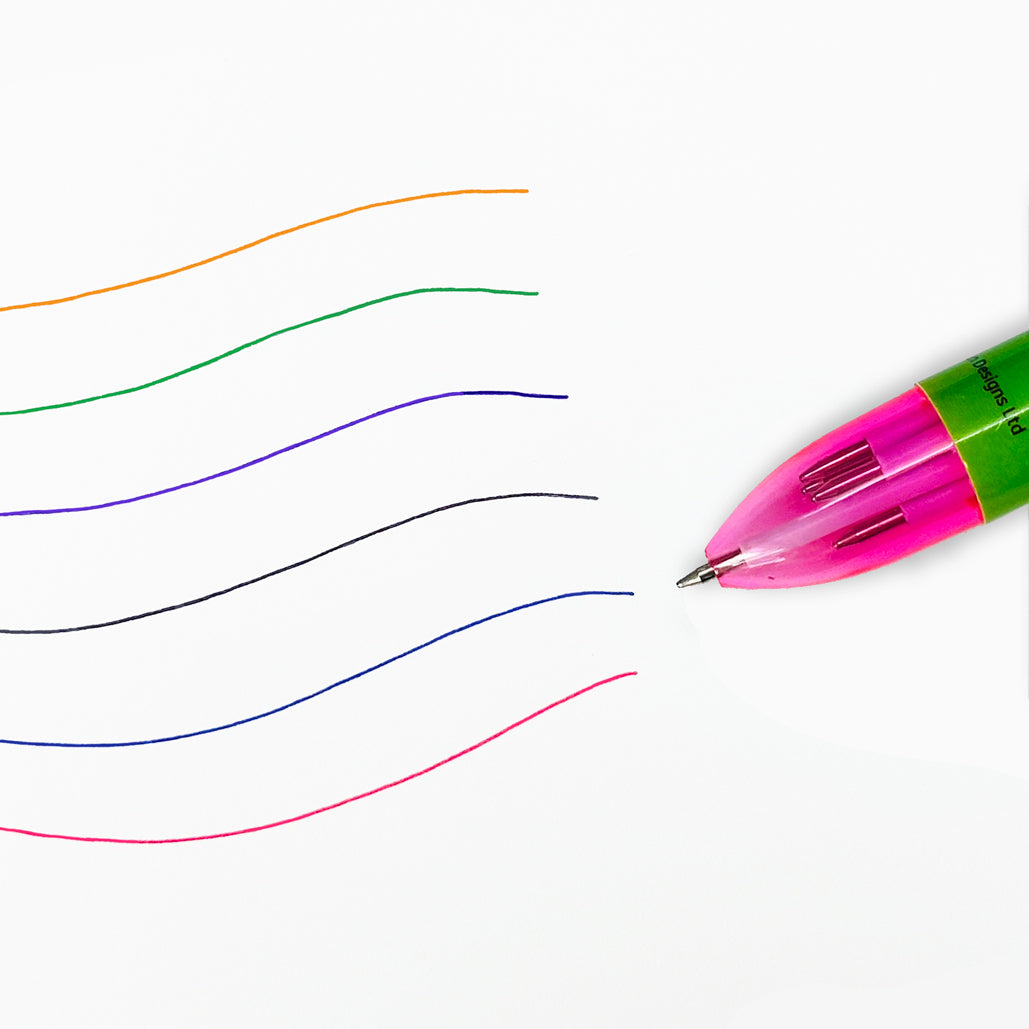 6 colour pen CDU (Fairies/Bee Happy/Rockets)