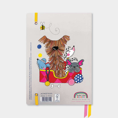 A5 Notebook - Dogs On Chair/Living My Best Life!