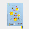 A5 Notebook - Bees & Sunflower/Bee Happy