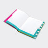 Address Book ‐ Teal & Gold Floral