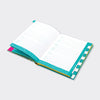 Address Book ‐ Teal & Gold Floral