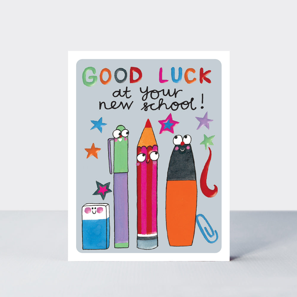Academic Hey! - Good Luck At Your New School/Pens & Pencils