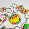 Acrylic Keyrings - Flower