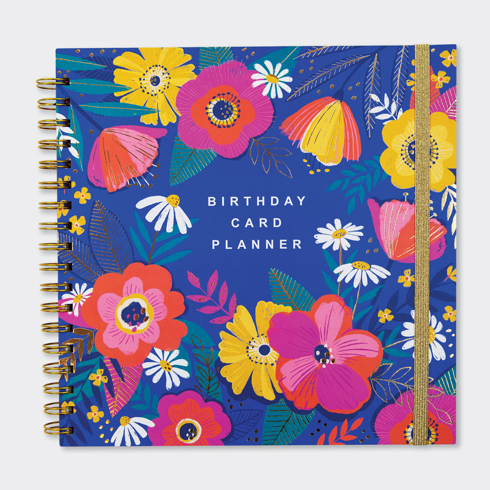 Birthday Card Planner Book
