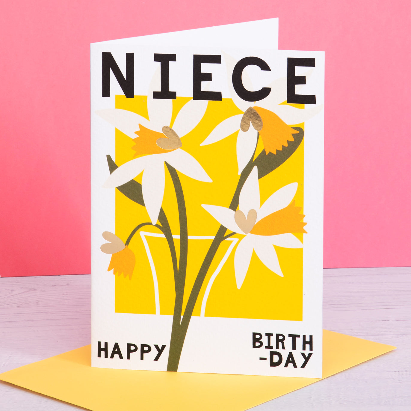 Belle - Niece Birthday/Yellow Daffodils