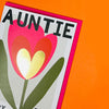 Belle - Auntie Birthday/Pink Tulip Love Heart