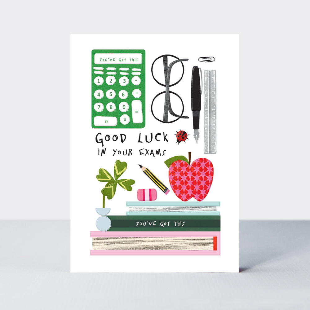 Bookworm - Good Luck In Your Exams/Study Essentials
