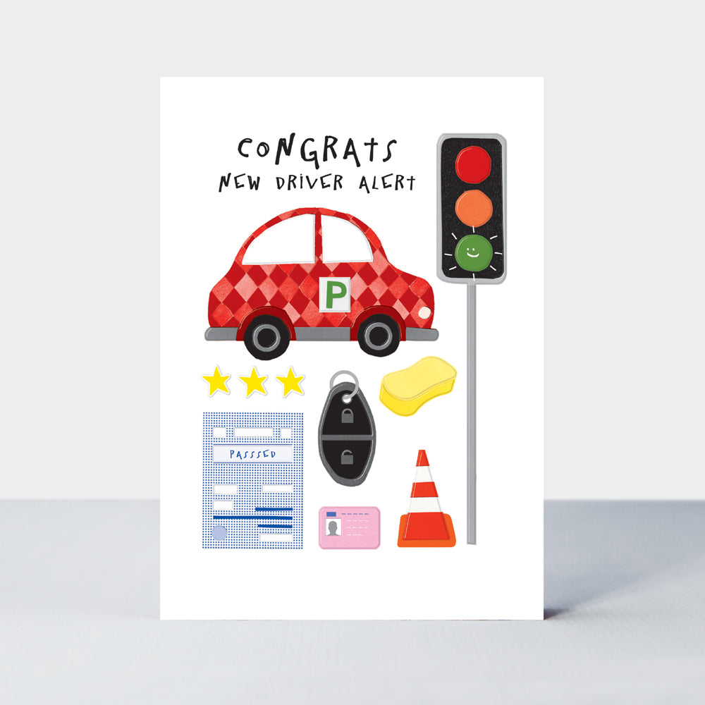 Bookworm - Congrats New Driver Alert/Passed Driving Test