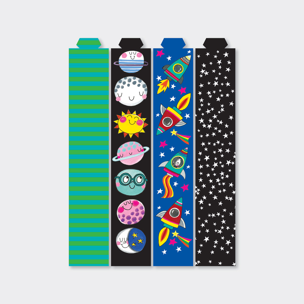 Space Themed Party Paper Chain Kit