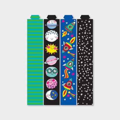 Space Themed Party Paper Chain Kit