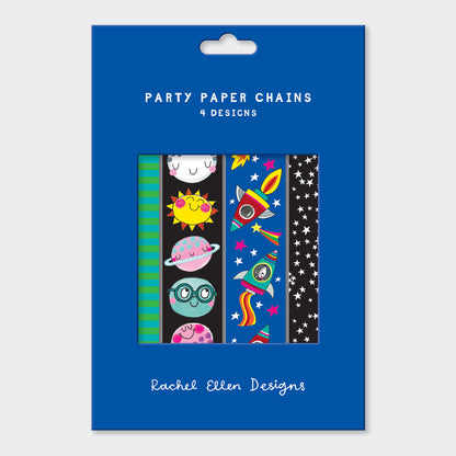 Space Themed Party Paper Chain Kit