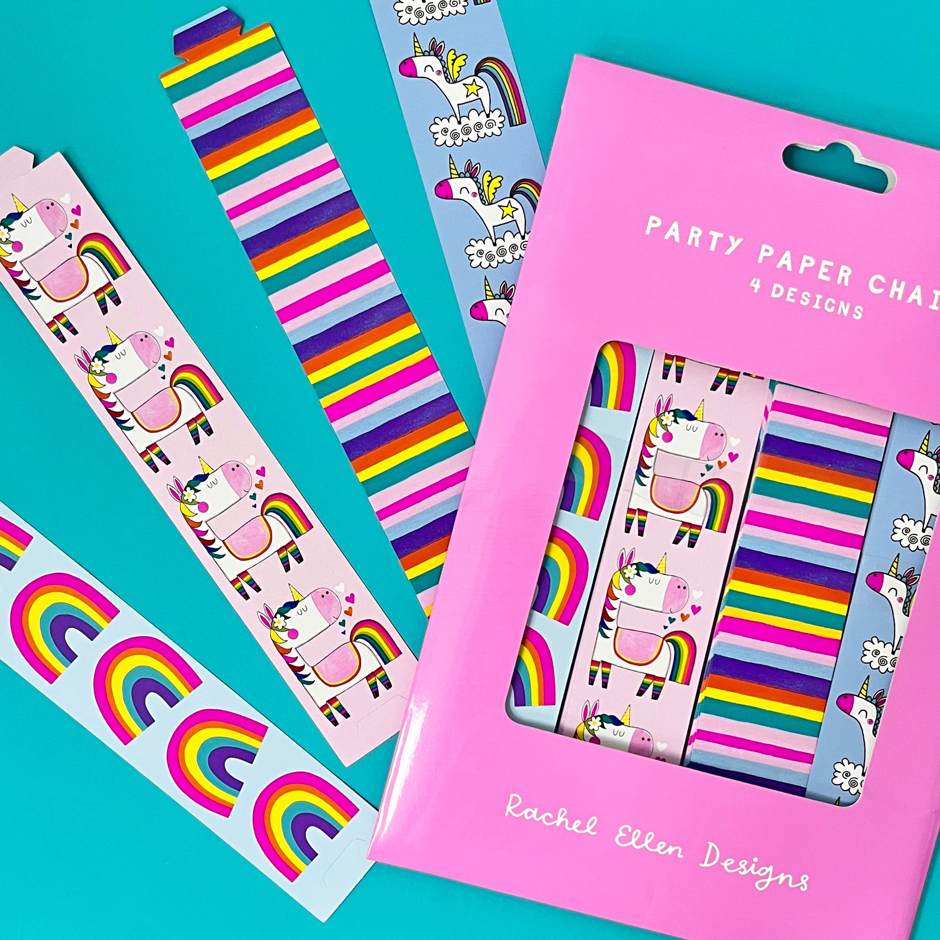 Unicorn Party Paper Chain Kit