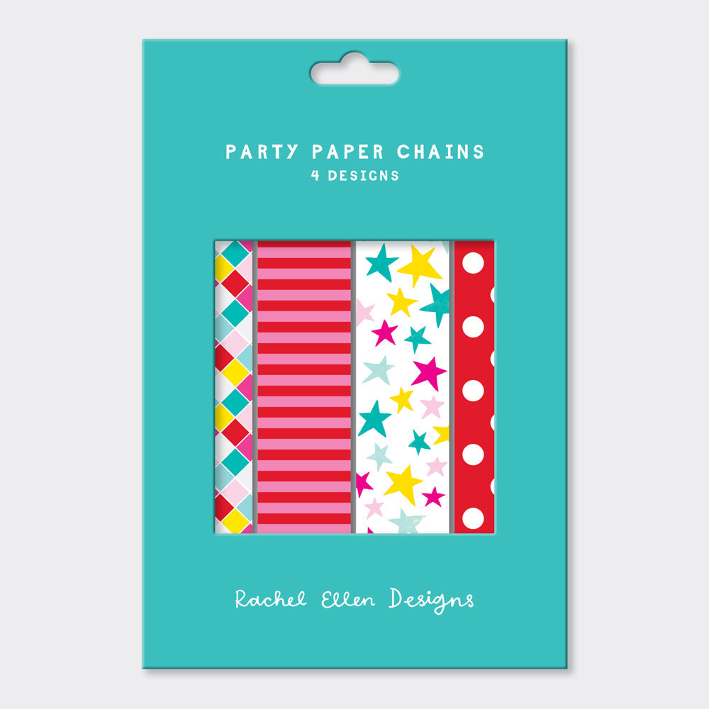Patterned Party Paper Chain Kit