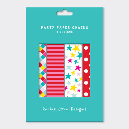 Patterned Party Paper Chain Kit